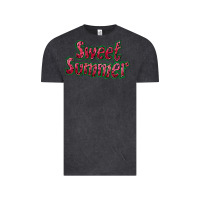 Vintage Black sweet summer watermelon Vintage Tee - BundleAndBundleShop