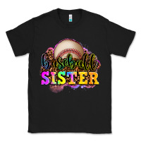 Black baseball sister Classic Tee - OliviaCreatesArt