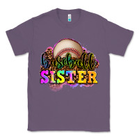 Lavender baseball sister Classic Tee - OliviaCreatesArt