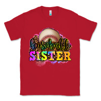 Red baseball sister Classic Tee - OliviaCreatesArt
