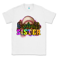 White baseball sister Classic Tee - OliviaCreatesArt