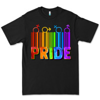Black Pride Barcode Premium Tee - FaDigitalArtStudio