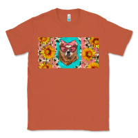 Copper mama bear with sunflowers and glasses license plate Classic Tee - Artiststas
