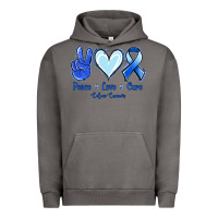 Pigment Tornado Peace Love Cure Colon Cancer Urban Hoodie - Jasminsmagicworld