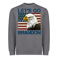 Storm american bald eagle let's go brandon Heavyweight Sweatshirt - Jasminsmagicworld