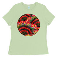 Matcha hispanic heritage month round earrings Ladies Tee - BundleAndBundleShop