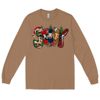 Toasted Coconut joy Christmas cows Long Sleeve Tee - CowhideDigitalArt