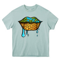Arona summer vibes pineapple lips Heavy Core Tee - Jasminsmagicworld