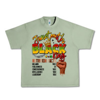 Oil Green juneteenth black king Urban Heavy Tee - LillyAllenDesigns