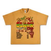 Peanut Butter juneteenth black king Urban Heavy Tee - LillyAllenDesigns