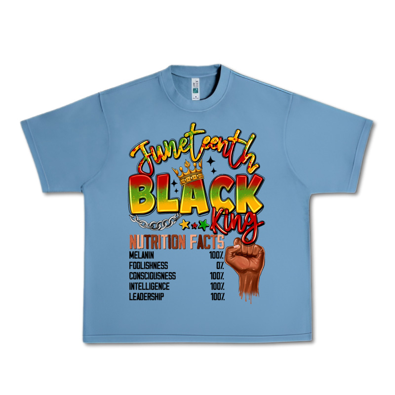 Juneteenth Black King Urban Heavy Tee by LillyAllenDesigns | Teevron
