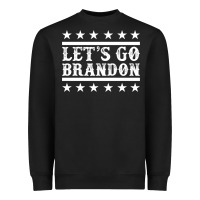 Black Let's Go Brandon Impeach Heavyweight Sweatshirt - Jasminsmagicworld