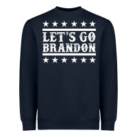 Navy Let's Go Brandon Impeach Heavyweight Sweatshirt - Jasminsmagicworld