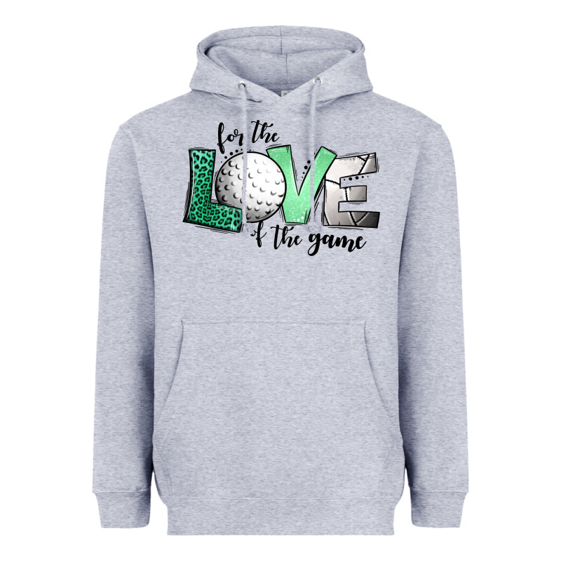 For The Love Of The Game Golf Heavyweight Hoodie by Jasminsmagicworld | Teevron