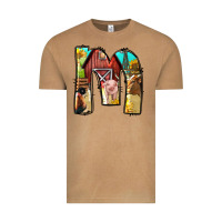 Vintage Camel farm life alphabet lowercase letters m Vintage Tee - BundleAndBundleShop