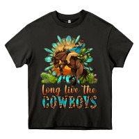 Asphalt long live the cowboys Heavy Core Tee - OliviaCreatesArt