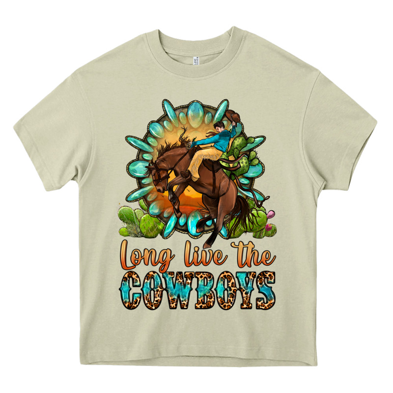 Long Live The Cowboys Heavy Core Tee by OliviaCreatesArt | Teevron
