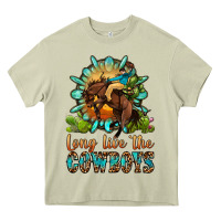 Mossy long live the cowboys Heavy Core Tee - OliviaCreatesArt