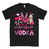 Black v is for vodka Classic Tee - OliviaCreatesArt