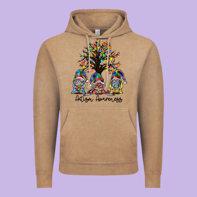 Autism Awarenes Vintage Hoodie Designed By Sublimationcraftshop