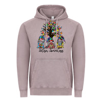Vintage Zinc autism awarenes Vintage Hoodie - SublimationCraftShop