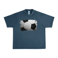 Midnight Navy soccer brushstroke Urban Heavy Tee - Jasminsmagicworld