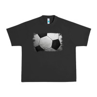 Pigment Black soccer brushstroke Urban Heavy Tee - Jasminsmagicworld