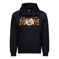 Black western mom pomeranian Urban Hoodie - RanaPortraitStore