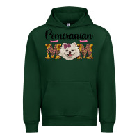 Forest Green western mom pomeranian Urban Hoodie - RanaPortraitStore