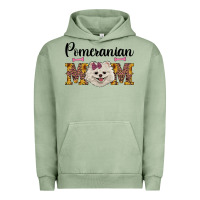Pigment Oil Green western mom pomeranian Urban Hoodie - RanaPortraitStore