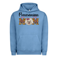 Pigment Pebble Blue western mom pomeranian Urban Hoodie - RanaPortraitStore