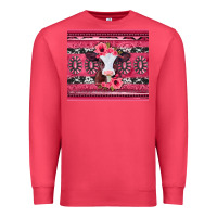 Cardinal pink gemstone baby calf western valentines day Premium Sweatshirt - Jasminsmagicworld