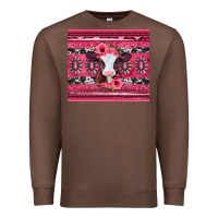 Chestnut pink gemstone baby calf western valentines day Premium Sweatshirt - Jasminsmagicworld