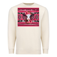 Sandshell pink gemstone baby calf western valentines day Premium Sweatshirt - Jasminsmagicworld