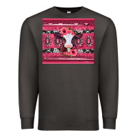 Smoke pink gemstone baby calf western valentines day Premium Sweatshirt - Jasminsmagicworld
