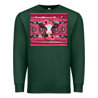 Sports Green pink gemstone baby calf western valentines day Premium Sweatshirt - Jasminsmagicworld