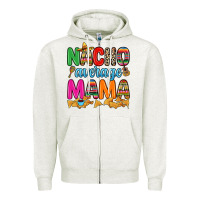 Oatmeal Heather Nacho average mama Zipper Hoodie - RanaPortraitStore