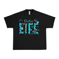 Black Doctor Life Urban Heavy Tee - CowhideDigitalArt