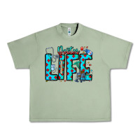 Oil Green Doctor Life Urban Heavy Tee - CowhideDigitalArt