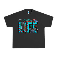 Pigment Black Doctor Life Urban Heavy Tee - CowhideDigitalArt