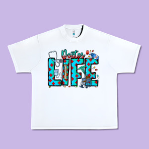 Doctor Life Urban Heavy Tee Designed By Cowhidedigitalart