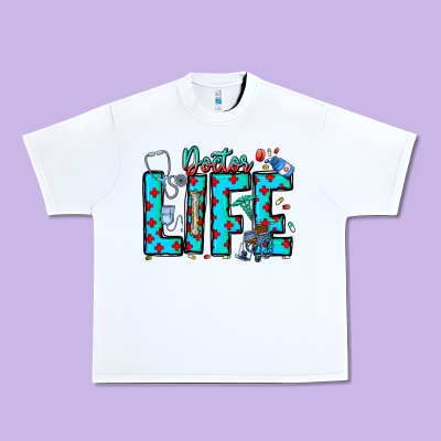 Doctor Life Urban Heavy Tee Designed By Cowhidedigitalart