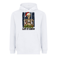 White let it snow Heavyweight Hoodie - RanaPortraitStore