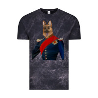 Cloud Black Pet Portraits, Custom Pet Portraits, Renaissance Pet Portraits, Custom Vintage Tee - RanaPortraitStore
