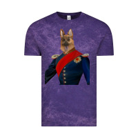 Cloud Purple Pet Portraits, Custom Pet Portraits, Renaissance Pet Portraits, Custom Vintage Tee - RanaPortraitStore