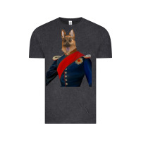 Vintage Black Pet Portraits, Custom Pet Portraits, Renaissance Pet Portraits, Custom Vintage Tee - RanaPortraitStore