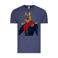 Vintage Denim Pet Portraits, Custom Pet Portraits, Renaissance Pet Portraits, Custom Vintage Tee - RanaPortraitStore