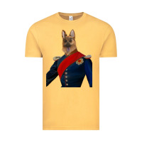 Vintage Mustard Pet Portraits, Custom Pet Portraits, Renaissance Pet Portraits, Custom Vintage Tee - RanaPortraitStore