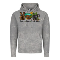 Cloud Rock peace love sloth bear Vintage Hoodie - LillyAllenDesigns