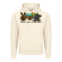 Vintage Artic peace love sloth bear Vintage Hoodie - LillyAllenDesigns